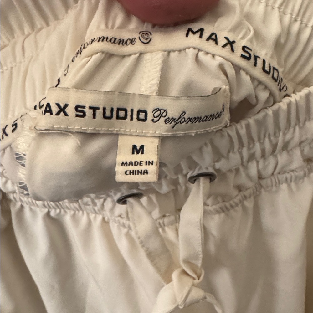Max Studio Performance Drawstring Track Pants Siz… - image 7